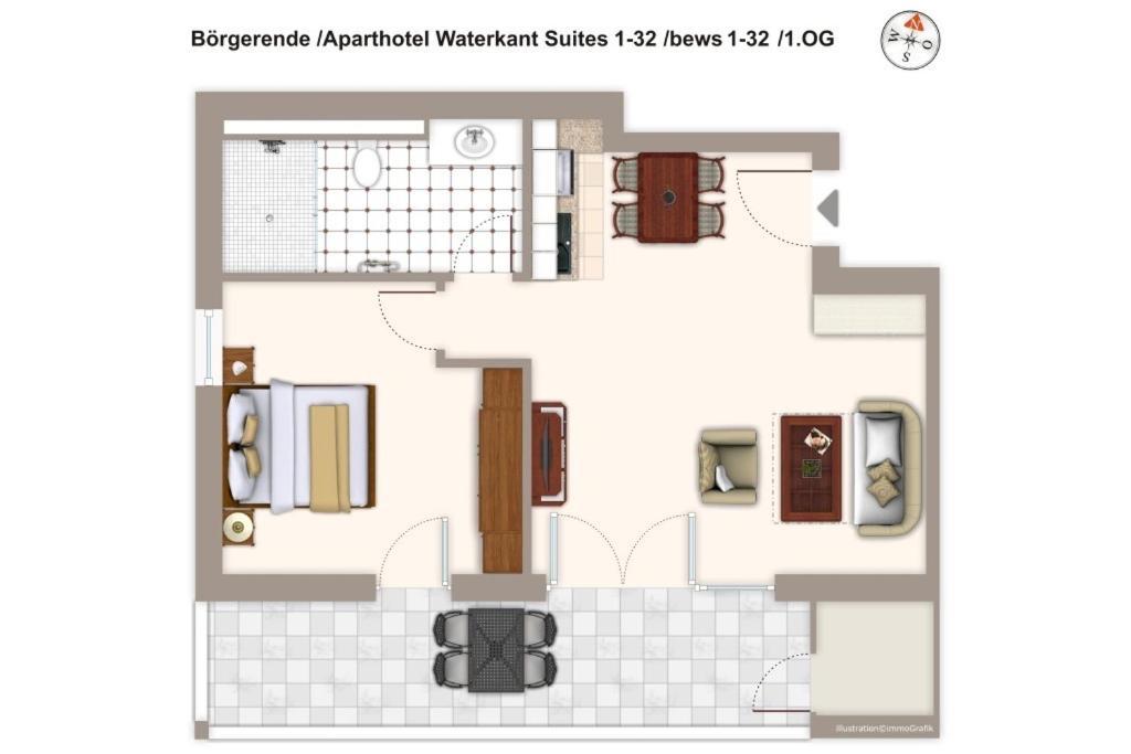 Börgerende-Rethwisch Ferienwohnung Strandurlaub المظهر الخارجي الصورة